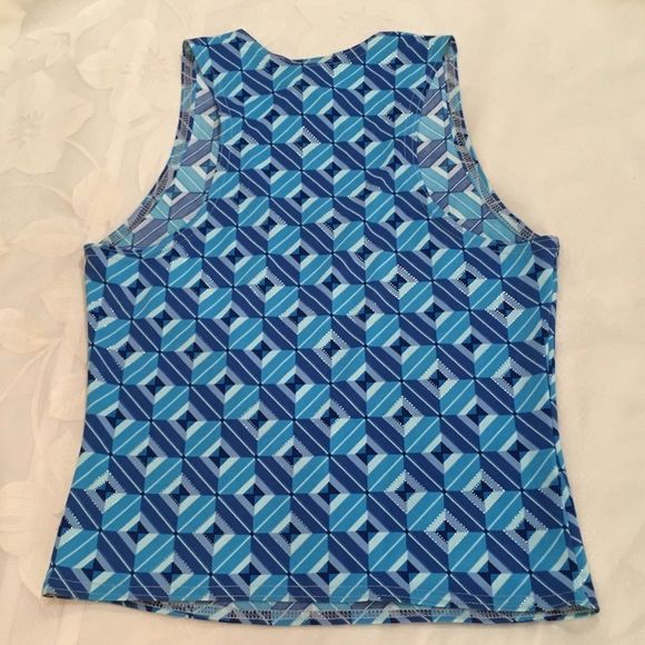 Luly K New York City Sleeveless Art Deco Pattern - Picture 2 of 5